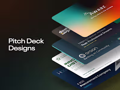 From Boring to Captivating: Pitch Deck Designs for startups