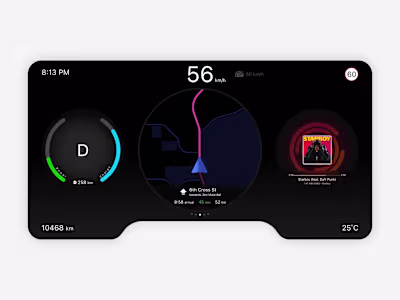 Automobile Interface Design