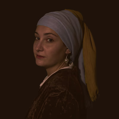 The girl with a pearl earring