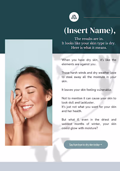 Portfolio: Lead Nurturing Email