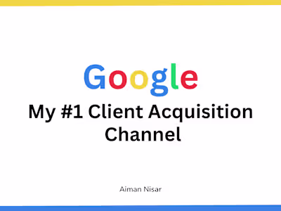 Client Acquisition through SEO