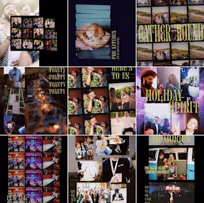 Visually Appealing and Trendy Social Posts