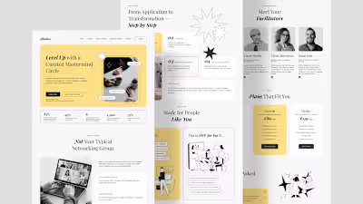 Allatus Mastermind Circle A premium mastermind circle websit...