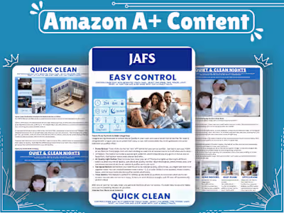 Amazon Main Image & A+ Images Design - Better CTR