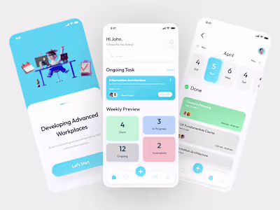 Task Manager App UI/UX Design