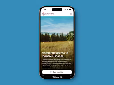 FRAGG Invest Website Redesign