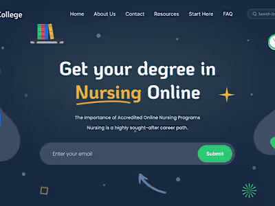 Back2College UI/UX Design