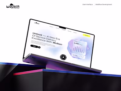 Wolken software - Website redesign