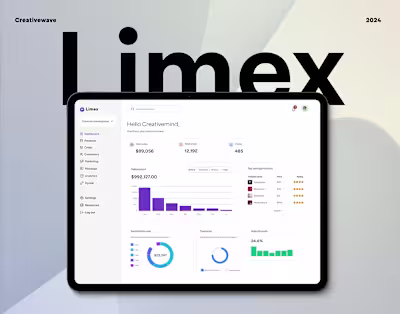 Limex Marketplace UI/UX Case study