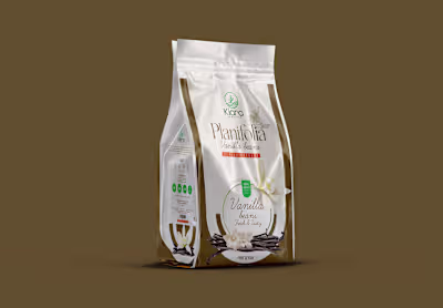 Kiara Organics Label Identity Design 