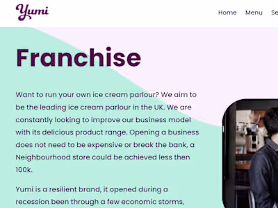 Yumi ice cream parlor