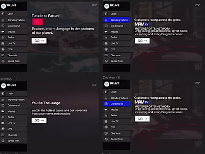Movie/Show Tracking App UI UX Design Figma