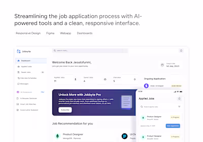 Jobsyte AI-Powered Job Search Platform Design