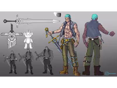 Character Concept Art for Games