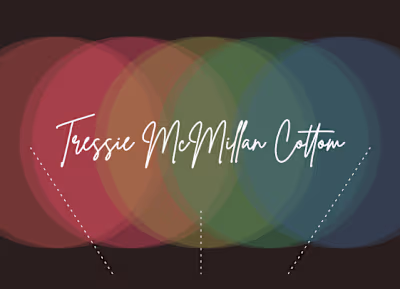 Tressie McMillan Cottom - Web Design