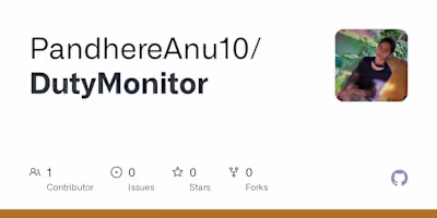 PandhereAnu10/DutyMonitor