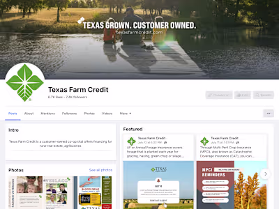 Social Media Strategy & Execution for Financial Institution