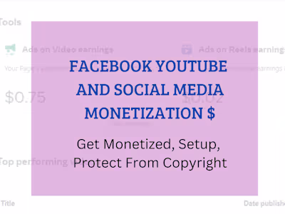 Monetization Strategy for Social Media like Facebook , YouTube