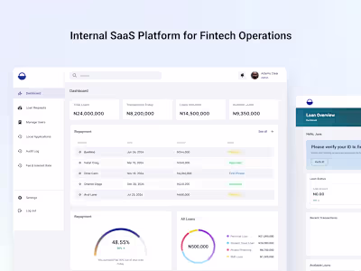 Internal SaaS Platform Design for Fintech