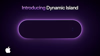 Dynamic Island video