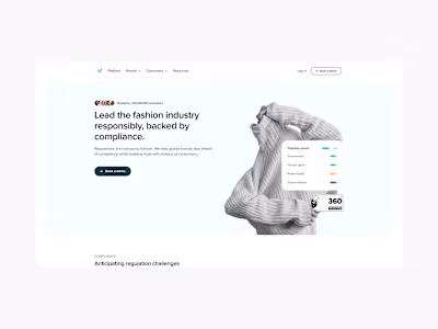 Clear Fashion landing page