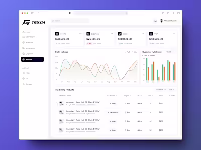 Truxia –– Web App Design