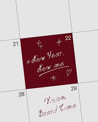 As a true vision board girl, I felt this holiday challenge n...