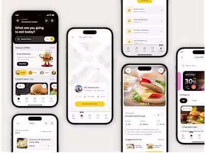 On-Demand Delivery App UI/UX