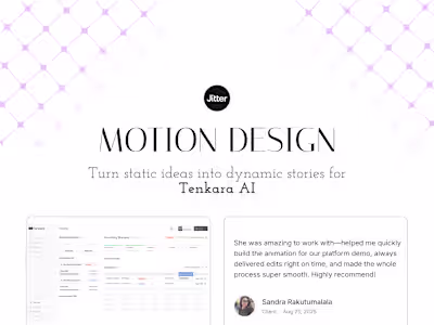 Tenkara AI Product Animations