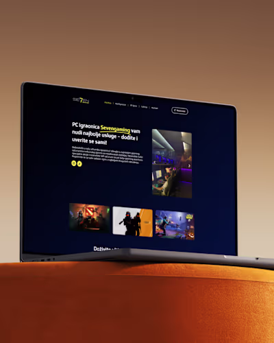 Working on a modern WordPress website for a gaming & PC loun...