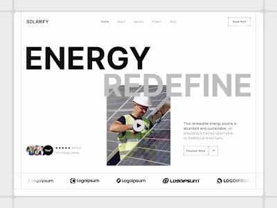 Solar Website Design