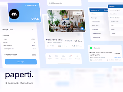 Paperti Website Design