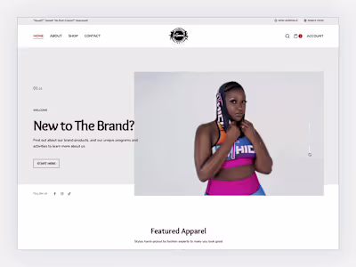 FiThick Apparel – Women’s Activewear eCommerce Website