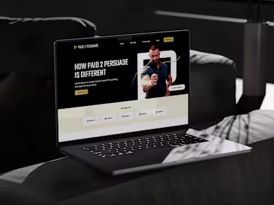 Designed a high-converting landing page