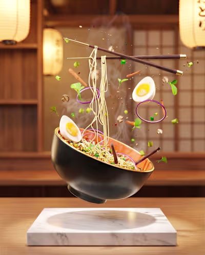 Ramen bowl ! always a treat, A lot of people focus heavily o...