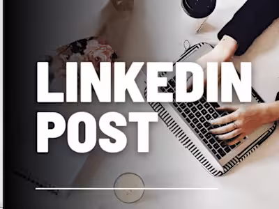 LinkedIn post: App development outsourcing