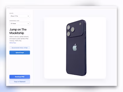 MockitShip: Free Device Mockup Generator