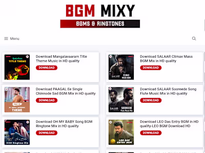 Music Production Website 