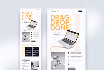 Landing page
