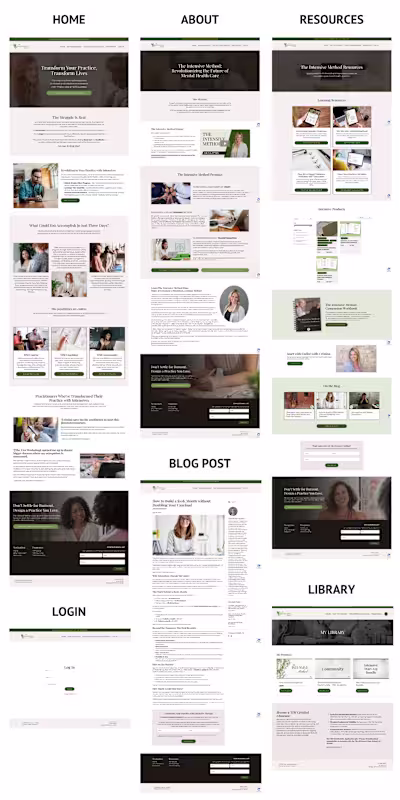 Kajabi Website Design