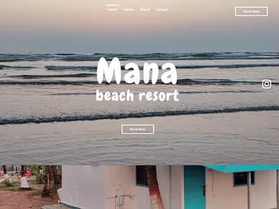 Booking Engine Developement | Luxury Resort in Alibaug, MH