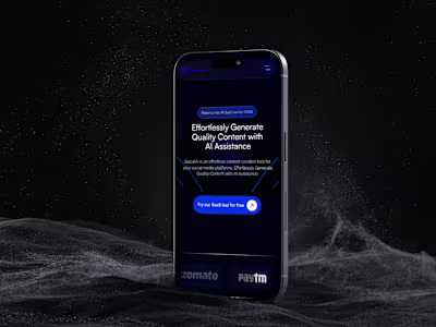 Social AI Complete website design