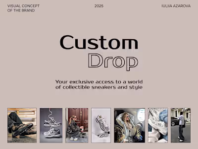 Premium Sneaker & Streetwear Social Media Branding