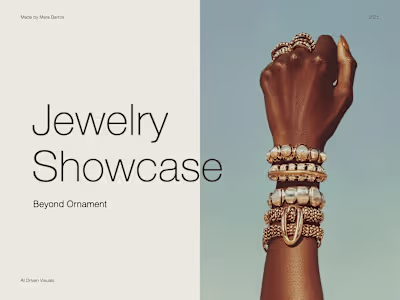 Jewelry Showcase: Beyond Ornament