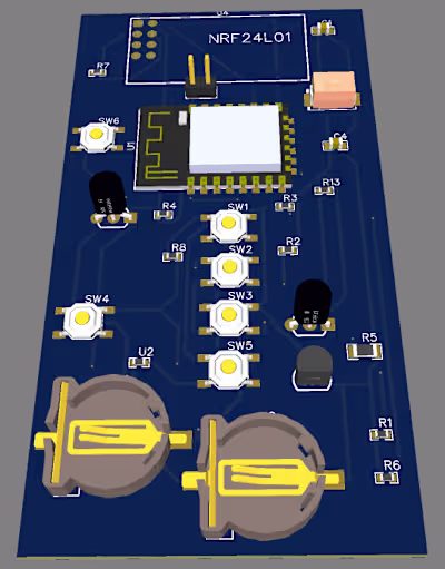 Audience Response Keypad