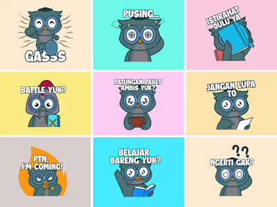 Cute Meme Sticker :: Behance