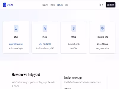Msgine – Multi-Channel Messaging & Customer Engagement Platform