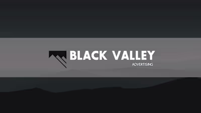 Black Valley Advertising :: Behance