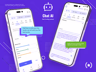 Chat AI Writing Assistant Application