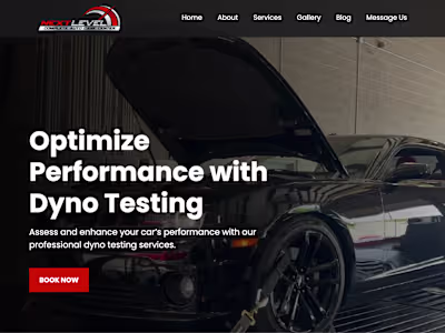 Local Auto Repair Website with SEO and Google Ads